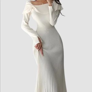 New elegant long sleeve dress
